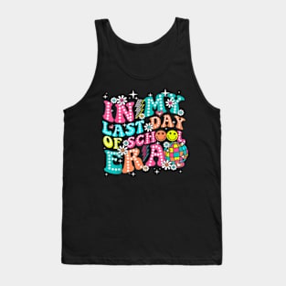 In My Last Day Of School Era Teacher Boys Girls Hello Summer Tank Top